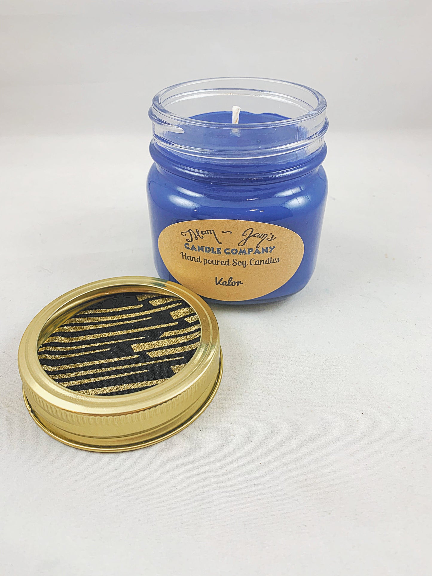 Valor Soy Candle – Bold & Grounding Scent for Strength | Mam Jam’s - Korvel