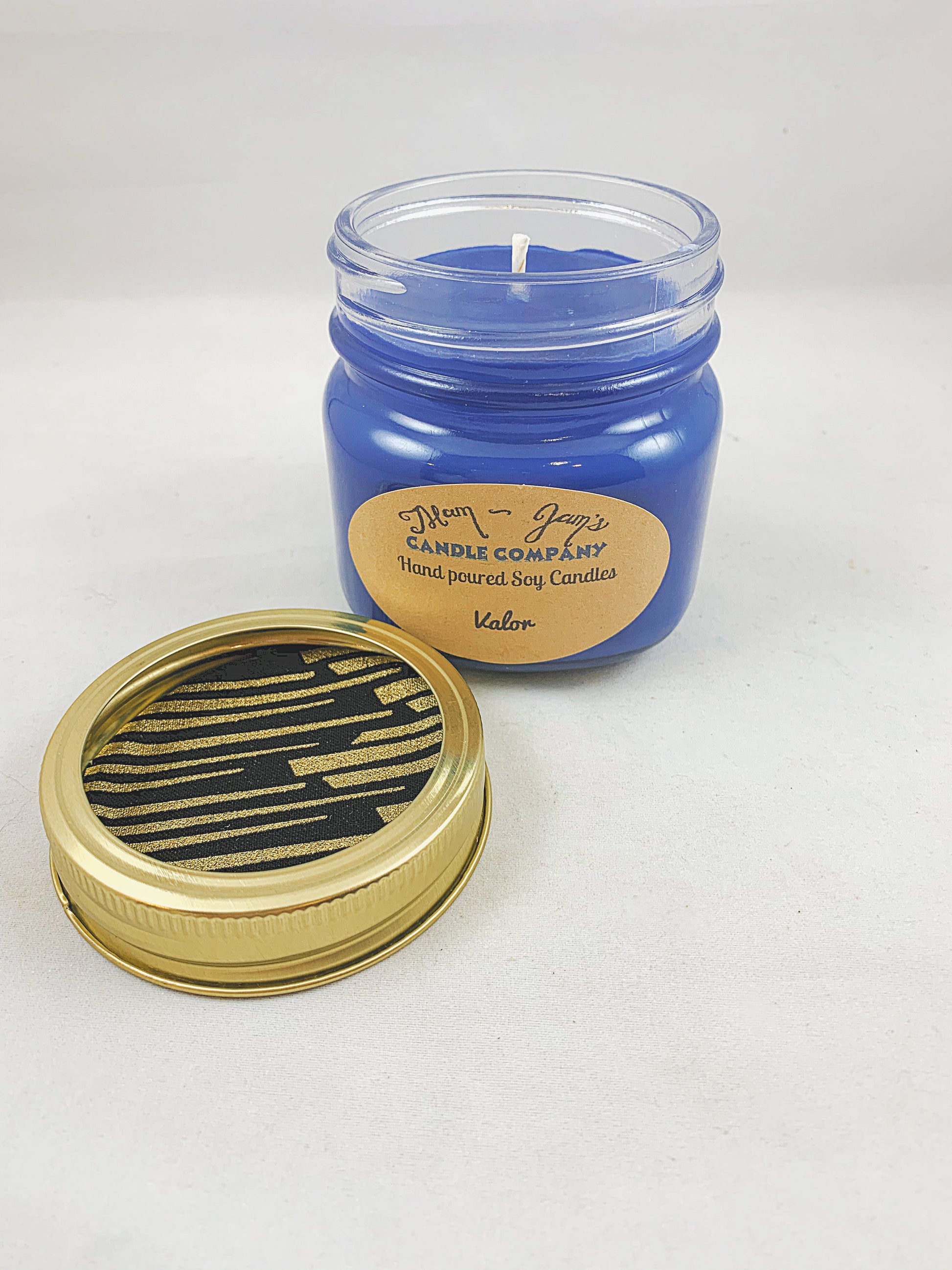 Valor Soy Candle – Bold & Grounding Scent for Strength | Mam Jam’s - Korvel