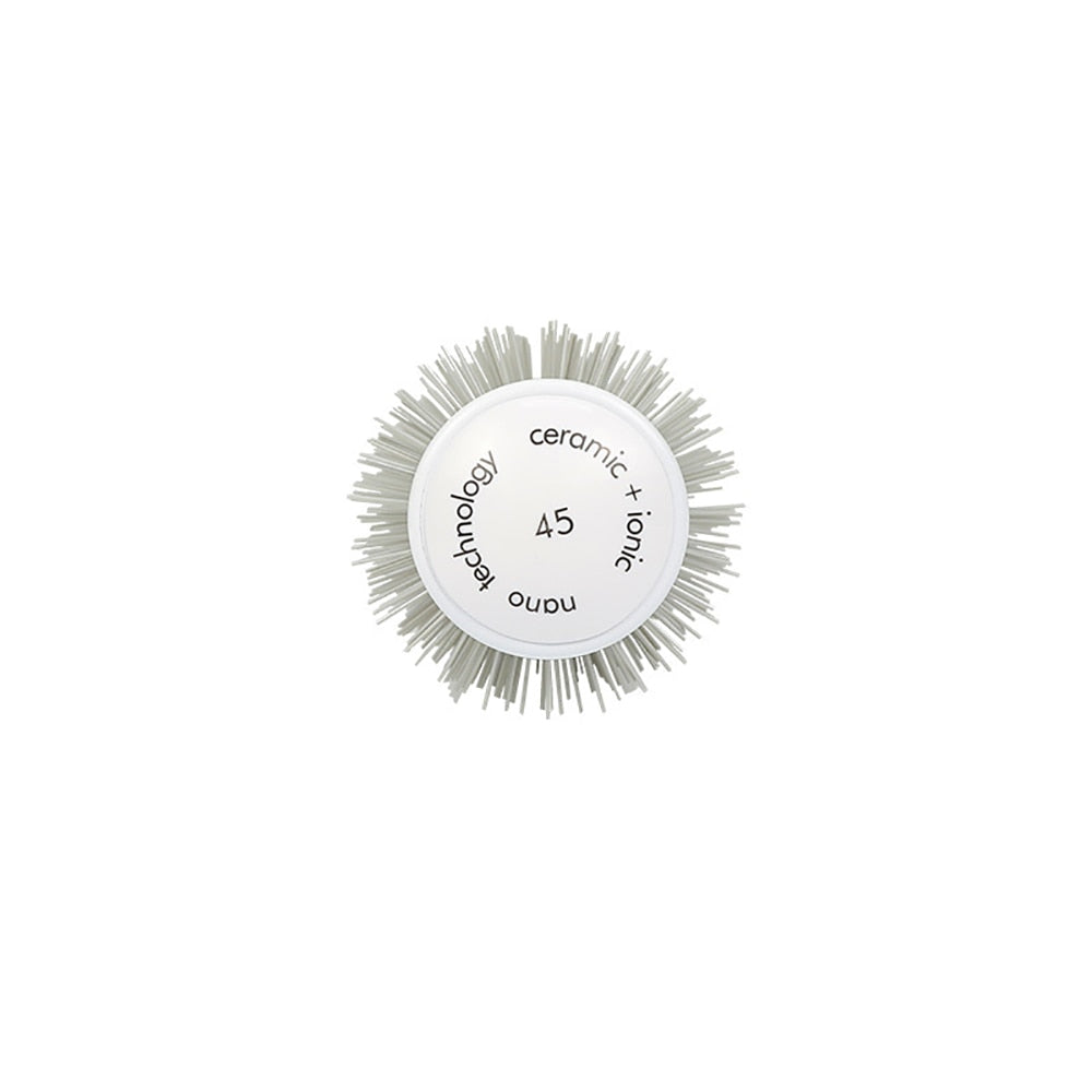 Professional Round Blue Hair Brush Ceramic Ion Hairbrush Comb Fashion Salon Hair Styling Tools - Korvel