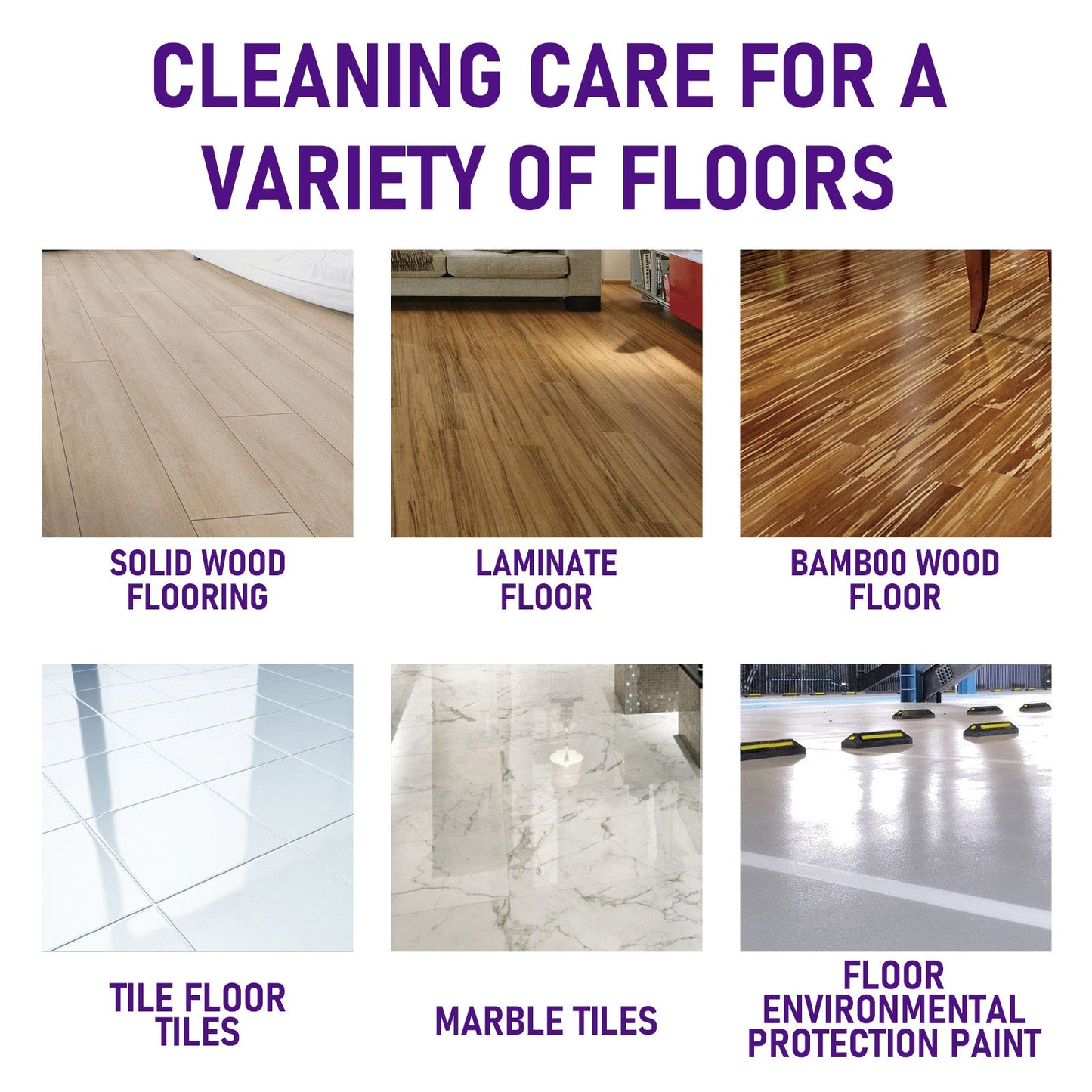 Multi-Purpose Floor Cleaner Household Kitchen Bathroom Floor Soot And Scale Multi-Functional Cleaning - Korvel