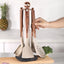 10 Pieces Kitchen Tools Set Wooden Handle Cooking Kitchen Utensil Set Silicone Utensils - Korvel
