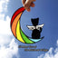 Cat enthusiast commemorative gift cute cat acrylic flat home window wall outdoor decoration pendant - Korvel
