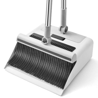 Folding broom dustpan floor brush three in one household multifunctional cleaning broom - Korvel