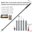 Folding telescopic outdoor hiking tactical self-defense stick Walking stick - Korvel