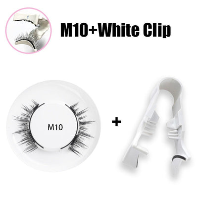 Premium Magnetic False Eyelashes Set - Natural Look