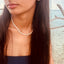 Pure Gemstone + Pearl || Necklace - Korvel