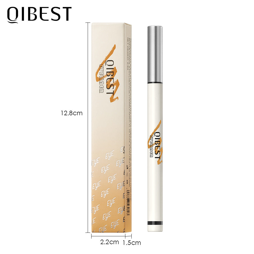 Eyeliner Impermeable Ultra-Fino QIBEST para una Aplicación Sin Esfuerzo
