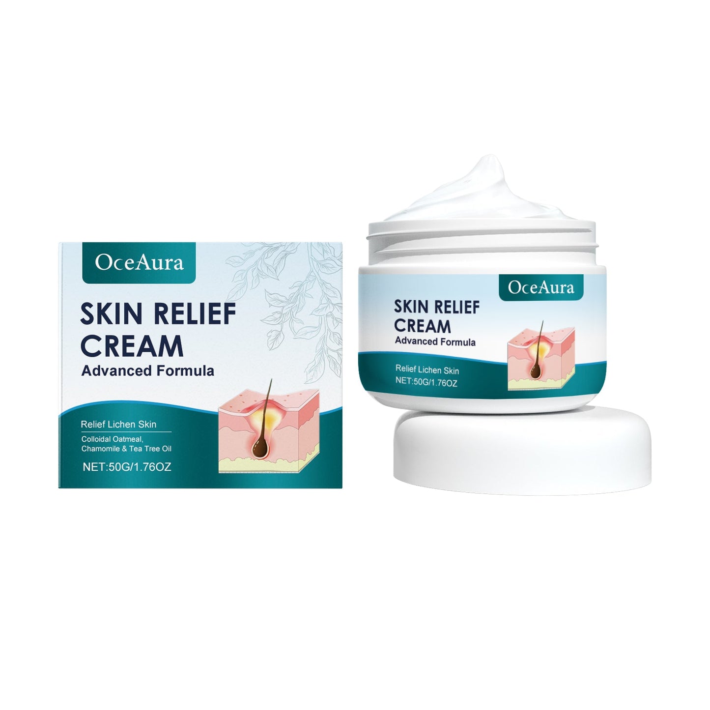 Hair Follicle Care Cream Care Scalp Back Face Clean Repair Acne Hair Follicle Care Cream - Korvel