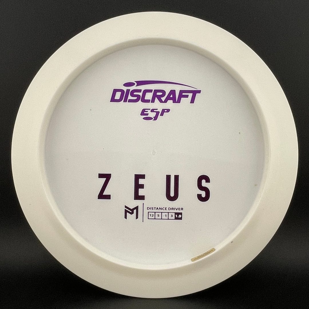 White ESP Zeus - Paul McBeth Signature Disc