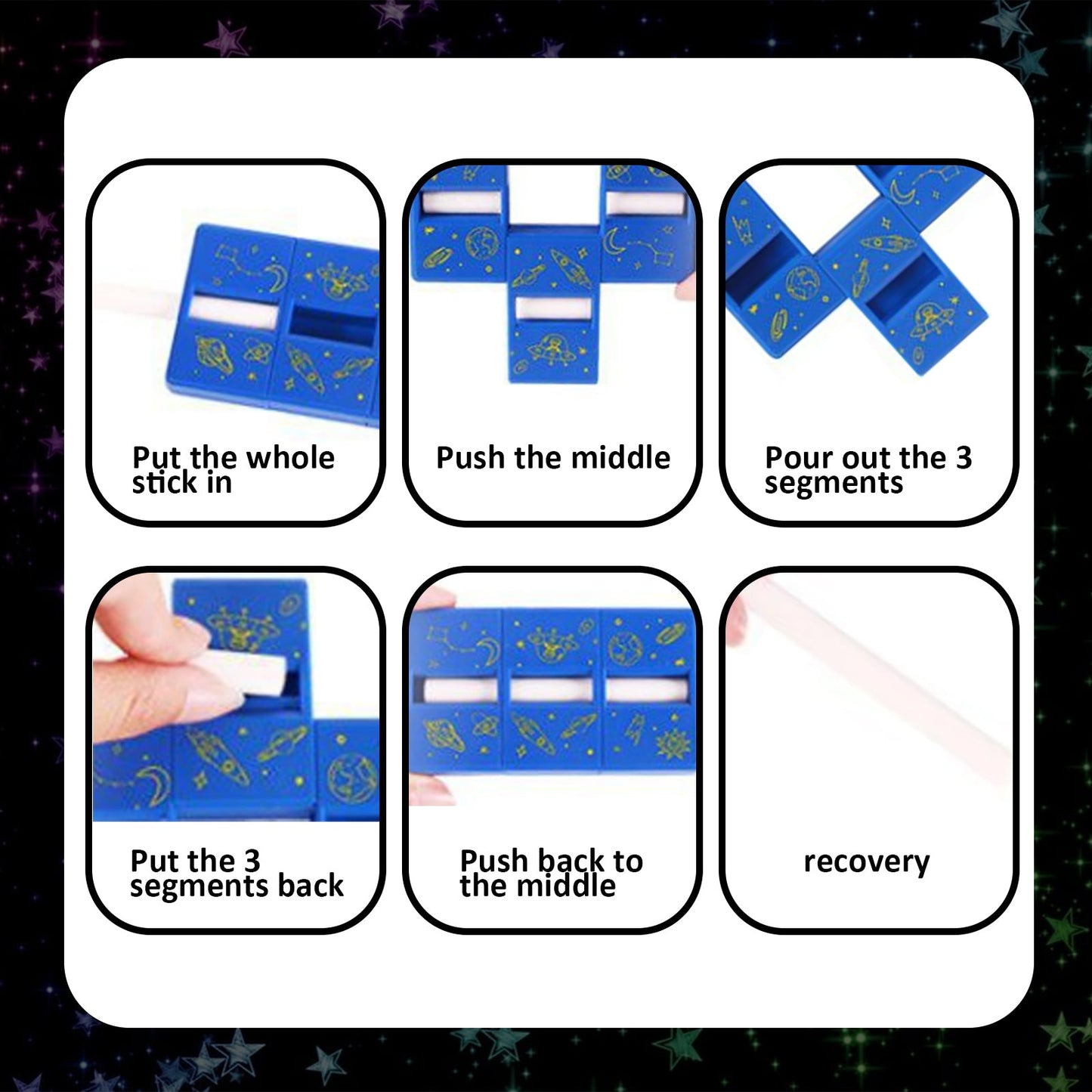 Magic Decompression Blind Box Christmas Spirit Gift Magic Props Blind Box Magic Toys Fun Blind Box - Korvel