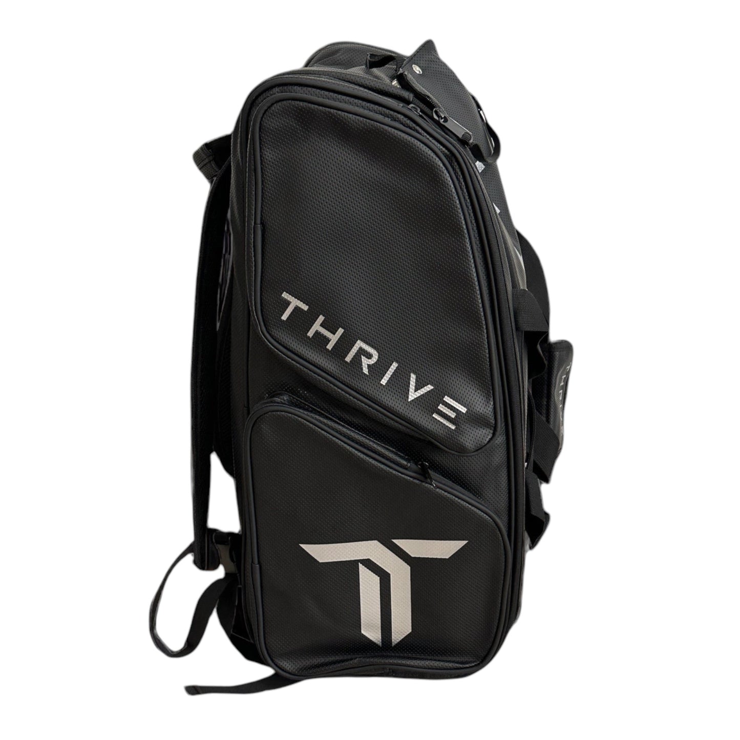 Thrive Elite Pro Tour Pickleball Bag with Shoe Compartment - Sleek Black - Korvel