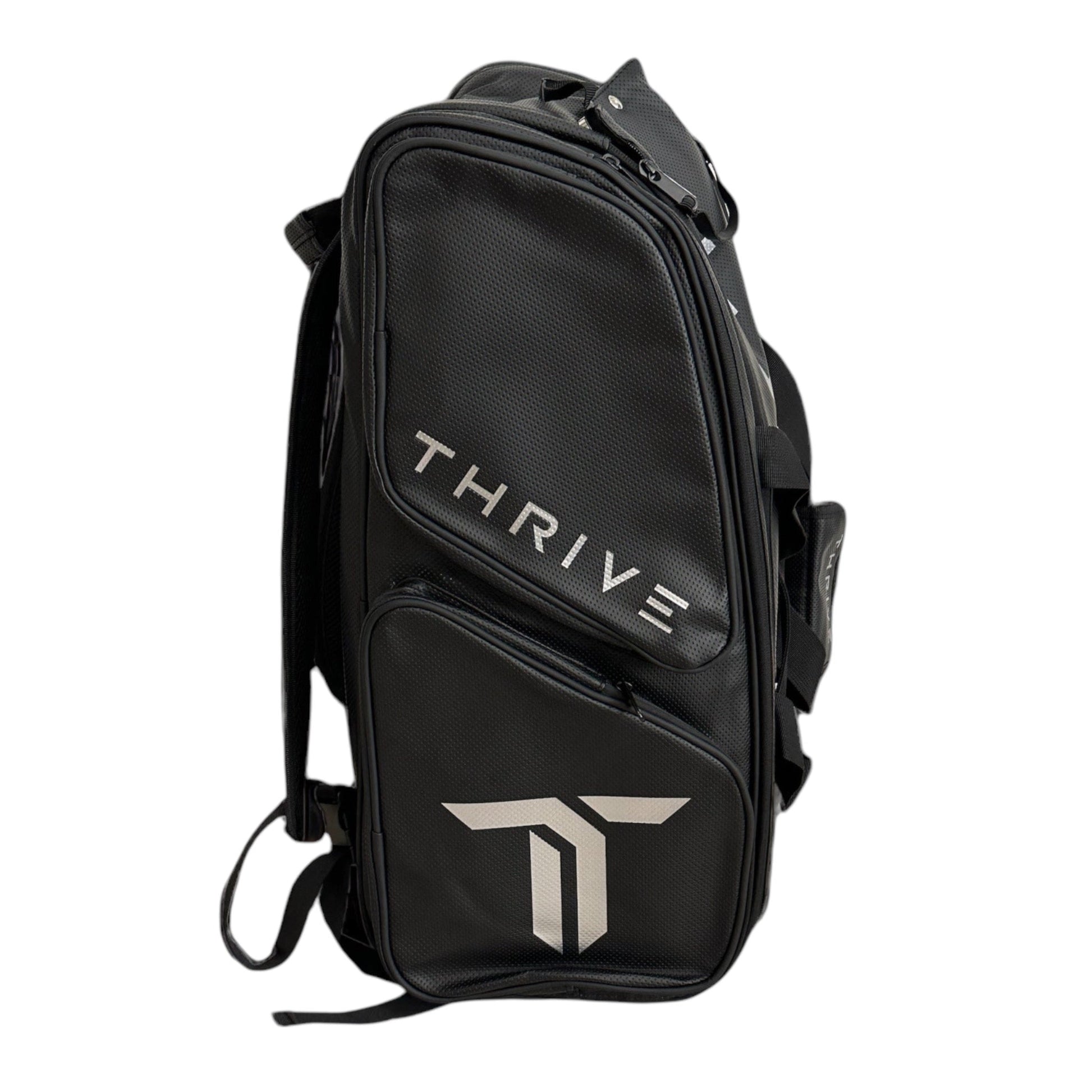 Thrive Elite Pro Tour Pickleball Bag with Shoe Compartment - Sleek Black - Korvel