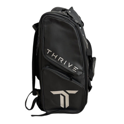Thrive Elite Pro Tour Pickleball Bag with Shoe Compartment - Sleek Black - Korvel