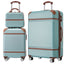 Premium Hardshell Luggage Set - 3 Pieces in Green