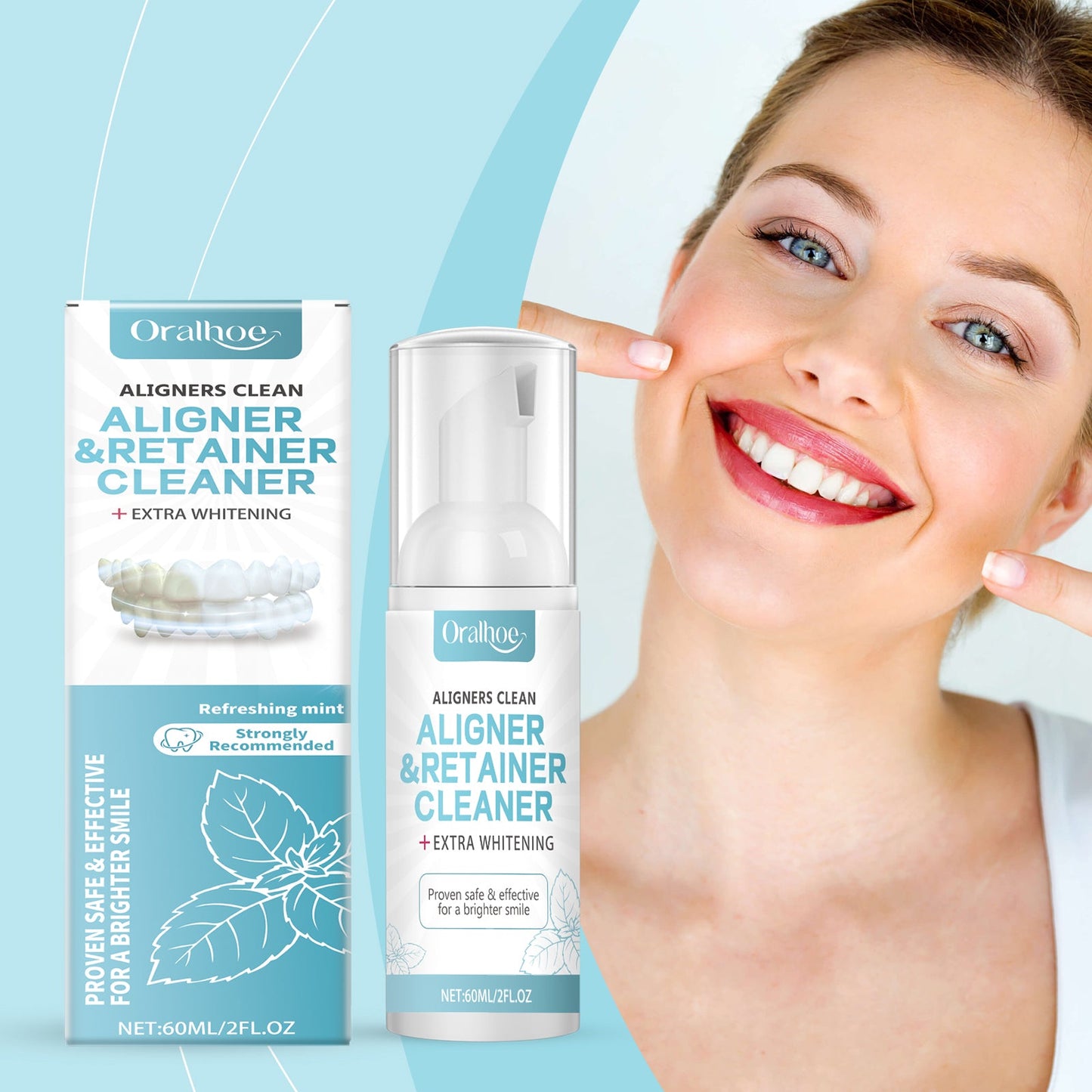 Gentle Braces Cleansing Mousse for Fresh Mouth