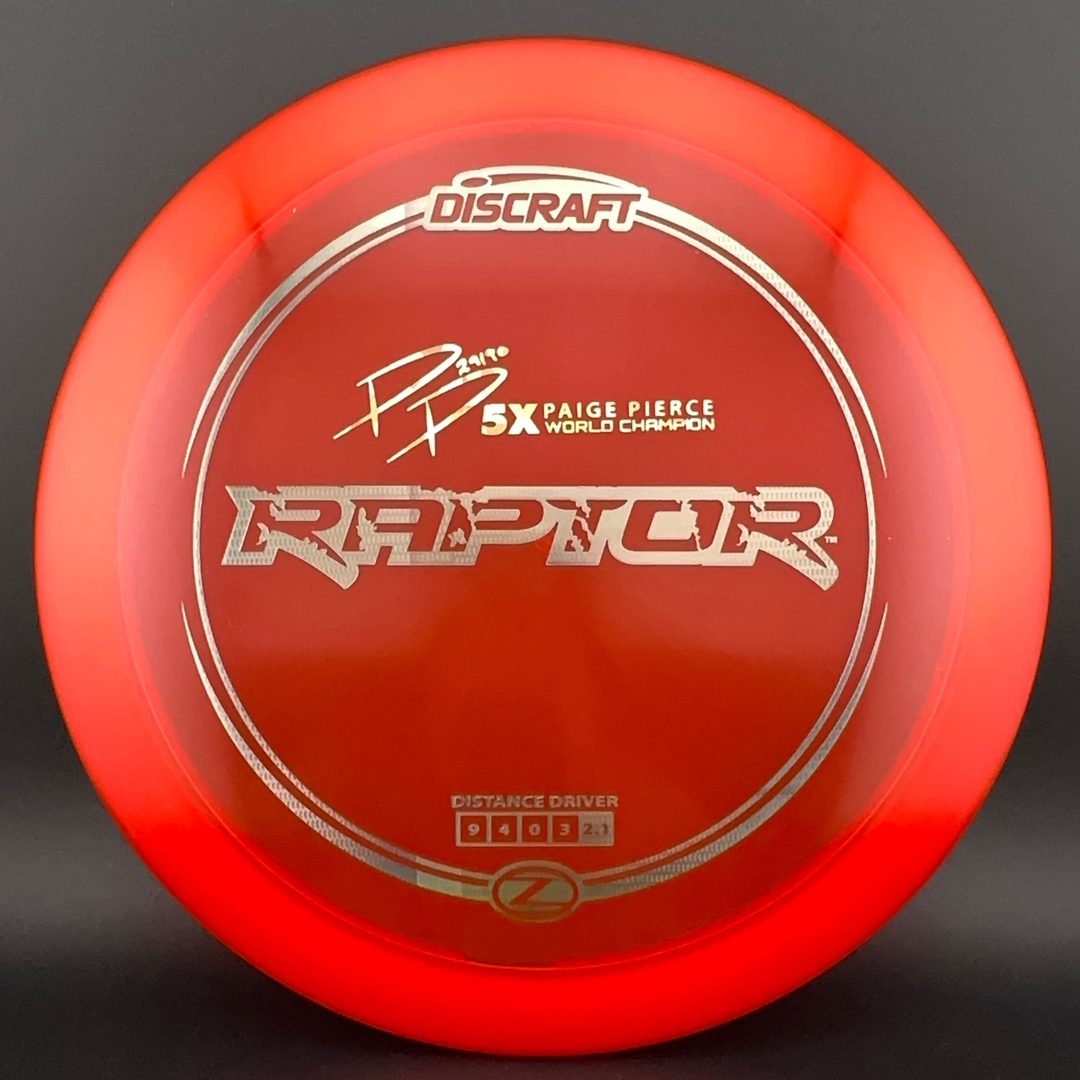 Z Line Raptor - Controlador de Disco de Golf Premium por Paige Pierce