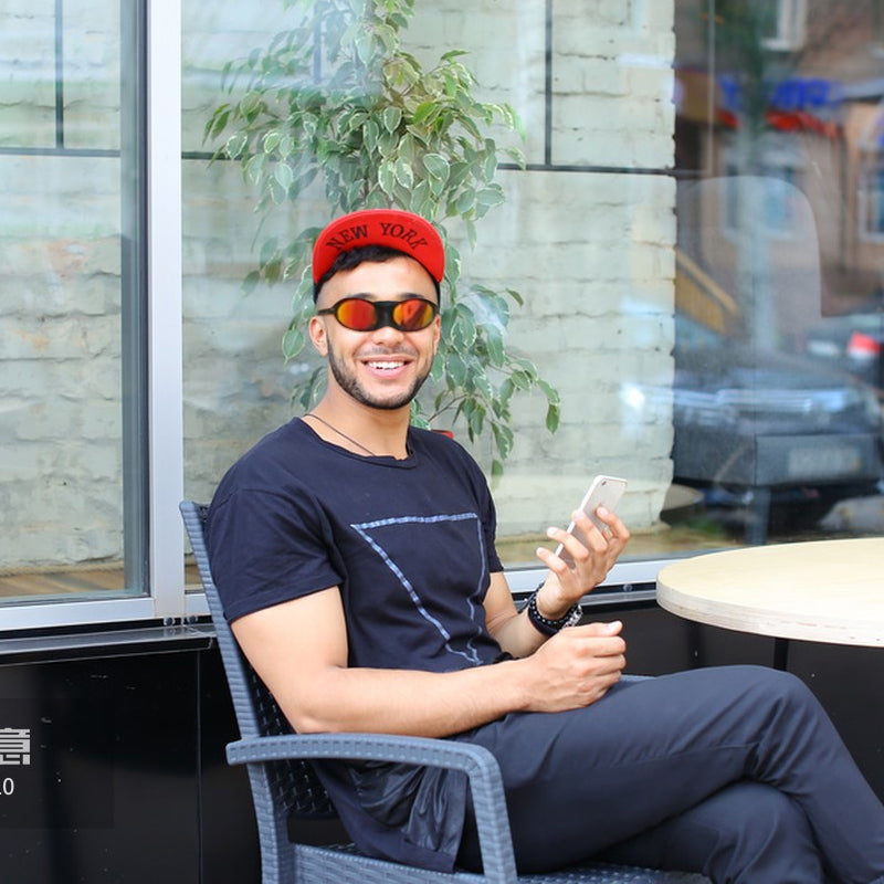 2025 Men's Outdoor Sunglasses: Y2K Cycling/Driving, Polarized, Windproof, INS Trendy - Korvel