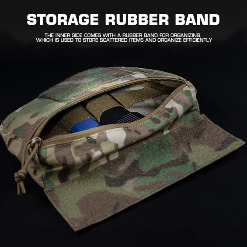Tactical Hunting Vest with Drop Pouch for Outdoor Sports