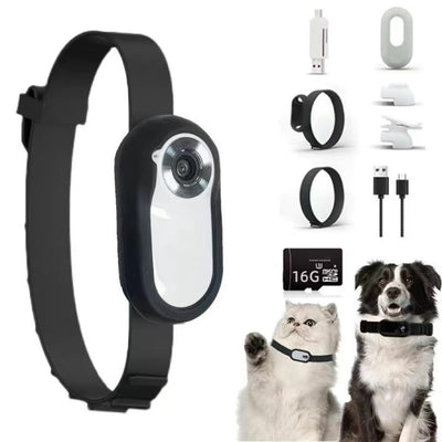 Portable Camera Magnetic Collar Clip Thumb Sports Camera HD Outdoor Pet Camera Portable Cycling Recorder - Korvel