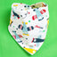 Baby Drooling Towel Baby Triangle Towel Double Layer According To The Buckle Newborn Child Headscarf Bib Scarf Spring And Summer Four Seasons - Korvel