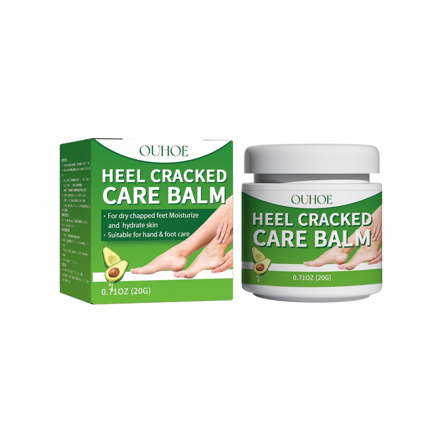 Chapped Heel Care Cream Repair Heel Peeling, Anti-Cracking And Moisturizing Foot Care Cream - Korvel