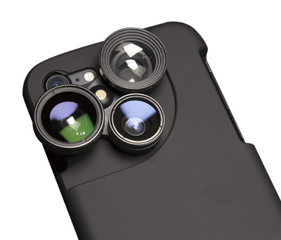 4-in-1 Mobile Phone Lens Case for iPhone