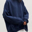 Hoodie à manches longues avec épaule tombante et poches