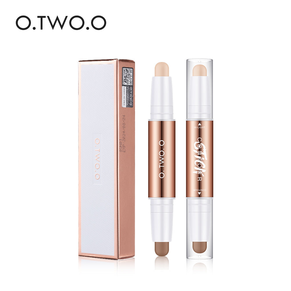 Radiant Modeling Face Light Shadow Double Head Repair Stick Clavicle Shadow Pen Face Three-Dimensional Highlight Concealer SC030 - Korvel