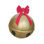 Campana de Navidad Inflable con Lazo para Decoración Exterior