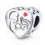 Heart-Shaped Blessing Pendant for Mother's Day