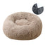 Dog bed, removable and washable round plush pet bed, cat bed, warm pet supplies, dog bed, pet bed, pet mat - Korvel