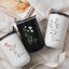 Customized personalized bridesmaid gift with floral cover high-value wine glass - Korvel