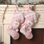 Premium Pink Sequin Christmas Stocking for Kids