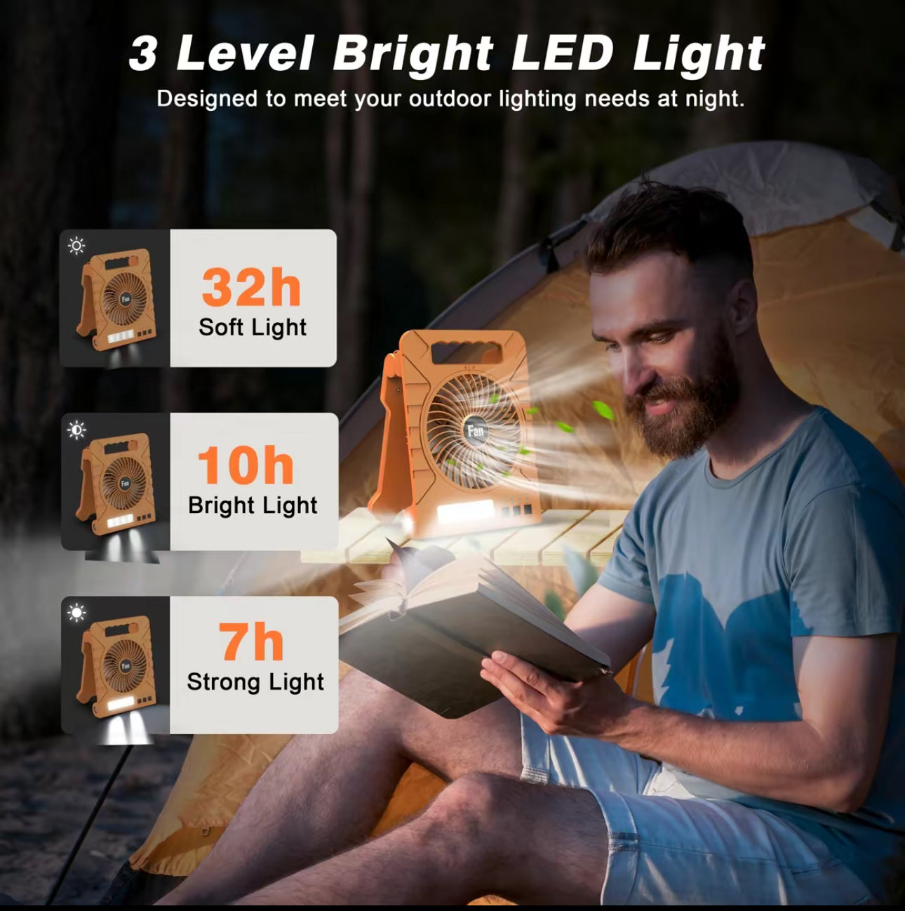 BreezeLite Solar Fan - Korvel