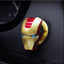 Iron Man Car Interior Engine Ignition Start Stop Button Protective Cover Decoration Sticker Car Interior Accessories - Korvel