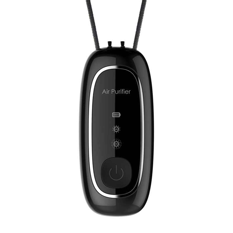 Negative ion air purifier neck hanging portable small fresh machine portable air purifier smoking - Korvel