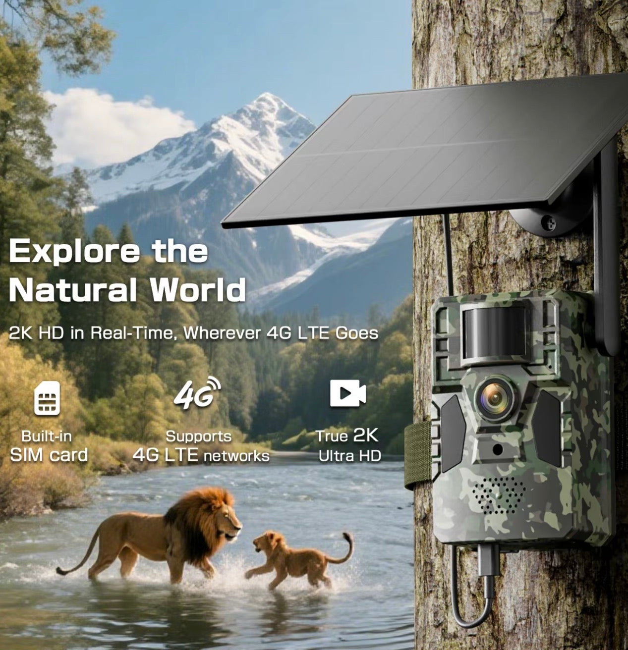 SolarGuard 4G LTE Camera - Korvel