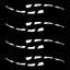 Premium 3D English Letter Tire Stickers for Cars