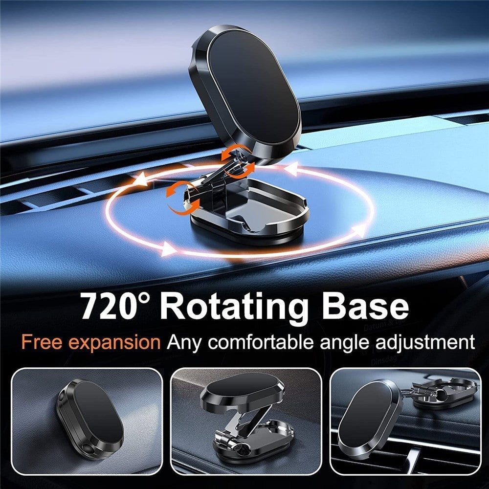 Premium Magnetic Car Phone Holder with 360-Degree Rotation