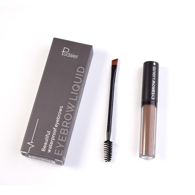 Pudaier 24Hour Waterproof Non-Fading Eyebrow Liquid Semi-Permanent Magic Eyebrow Cream - Korvel