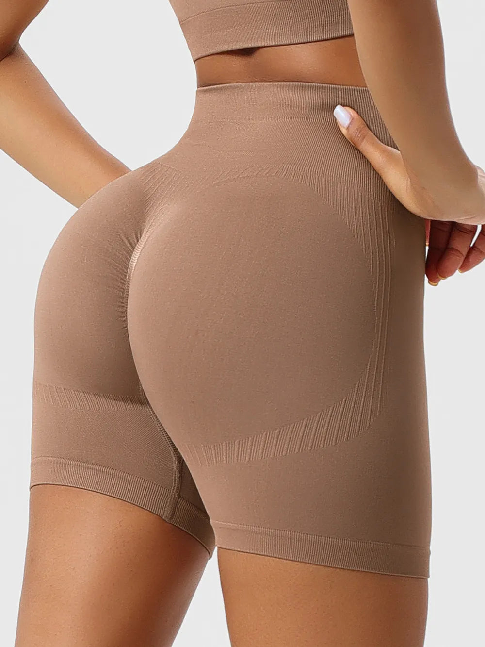 High Waist Shaping Shorts - Korvel