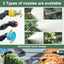 2400mAh Portable Electric Sprayer Wand. 3 nozzles, high - pressure, for garden plant watering. - Korvel