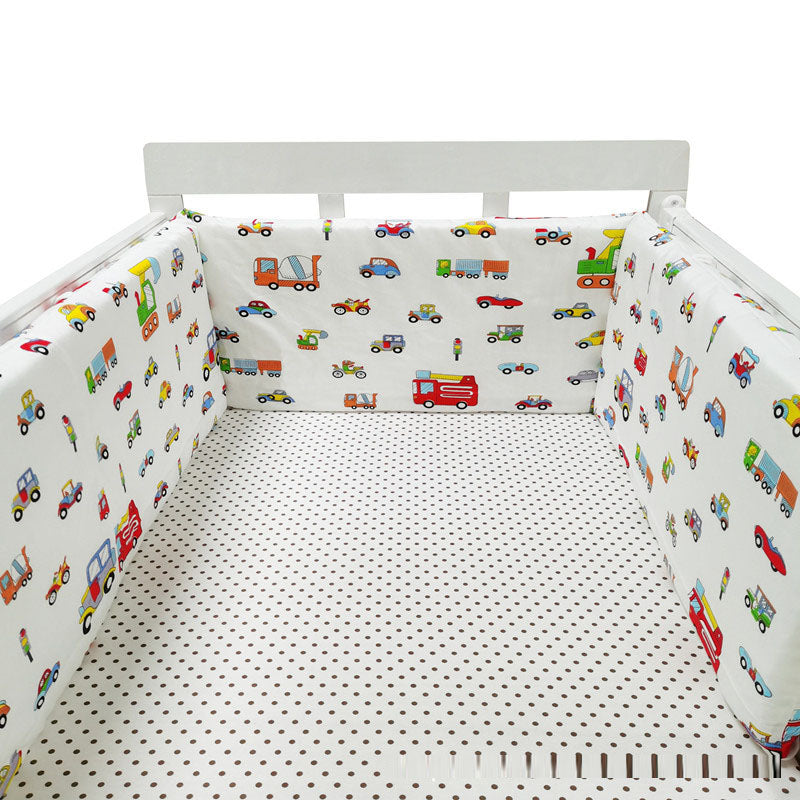 Baby Four Seasons Bed Fence Baby Children Anti fall Cotton Bed Fence Cotton Baby Bed Protective Fence - Korvel