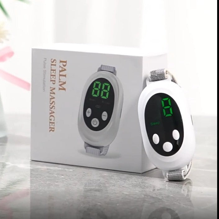 Portable Pulse Sleep Aid Relieves Insomnia Helps Fall Asleep Fast Handheld Sleeper - Korvel