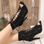 Sandals hollowed out shoes front strap with fish mouth ultra-high slim heel high-heeled cool boots - Korvel