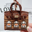 Small house bag mini window pendant headphone bag lipstick car key backpack backpack decoration - Korvel
