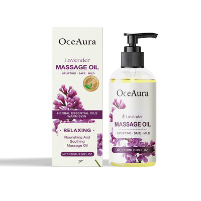 Lavender Body Essential Oil Hydrating And Moisturizing Body Moisturizing Massage Essential Oil For Long-Lasting Moisturizing - Korvel