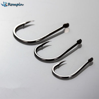 Rompin 200pcs/Box Multiple Sizes High Carbon Steel Fishing Hook - Korvel