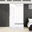 39.3'W70.8'H multifunctional corridor shoe cabinet with soft padded nail board and white clothes hanger with entrance hook - Korvel