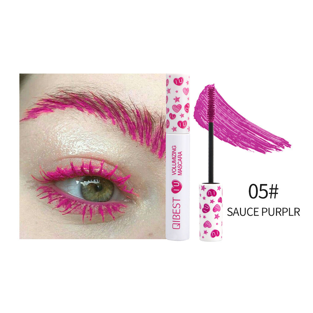 Mascara Coloré QIBEST pour des Yeux Éblouissants